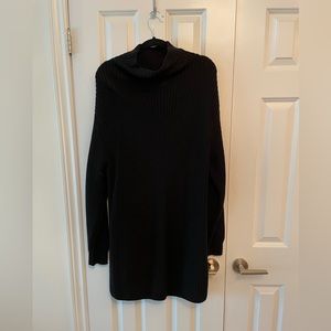 Black Wilfred Turtleneck Sweater Dress Size M